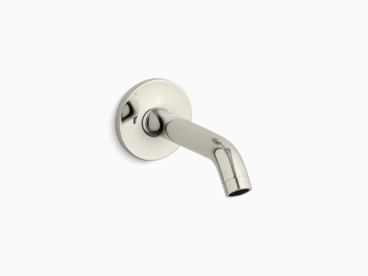 Vibrant Polished Nickel Wall-Mount Bath Spout R31006