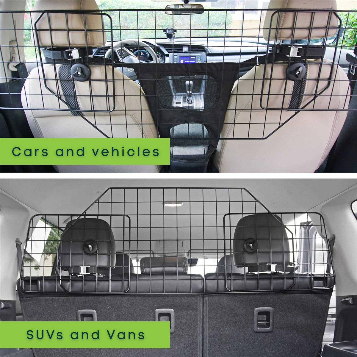 Adjustable Dog Car Barrier with Guard Mesh M787