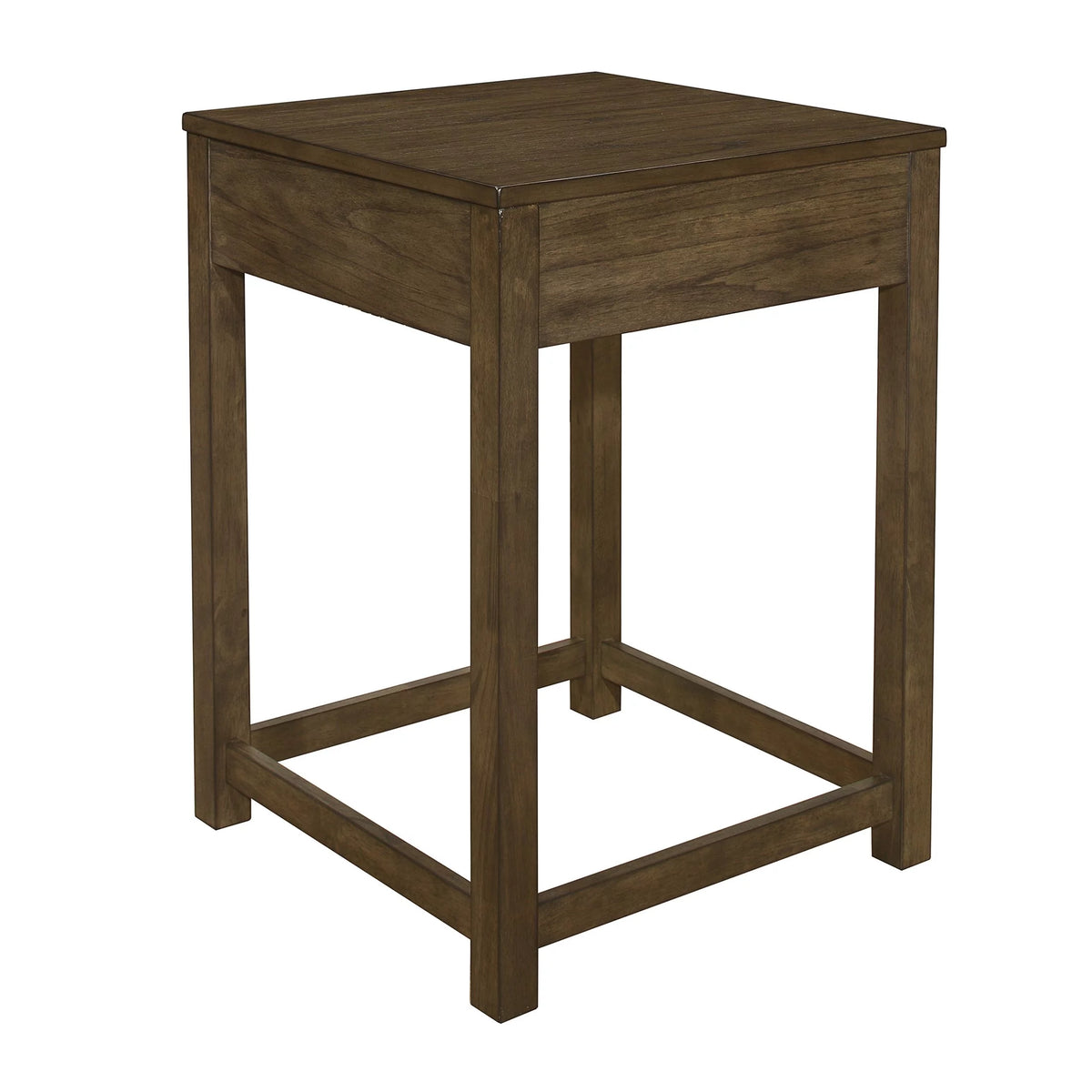 Brown Gray Corner Desk F1327