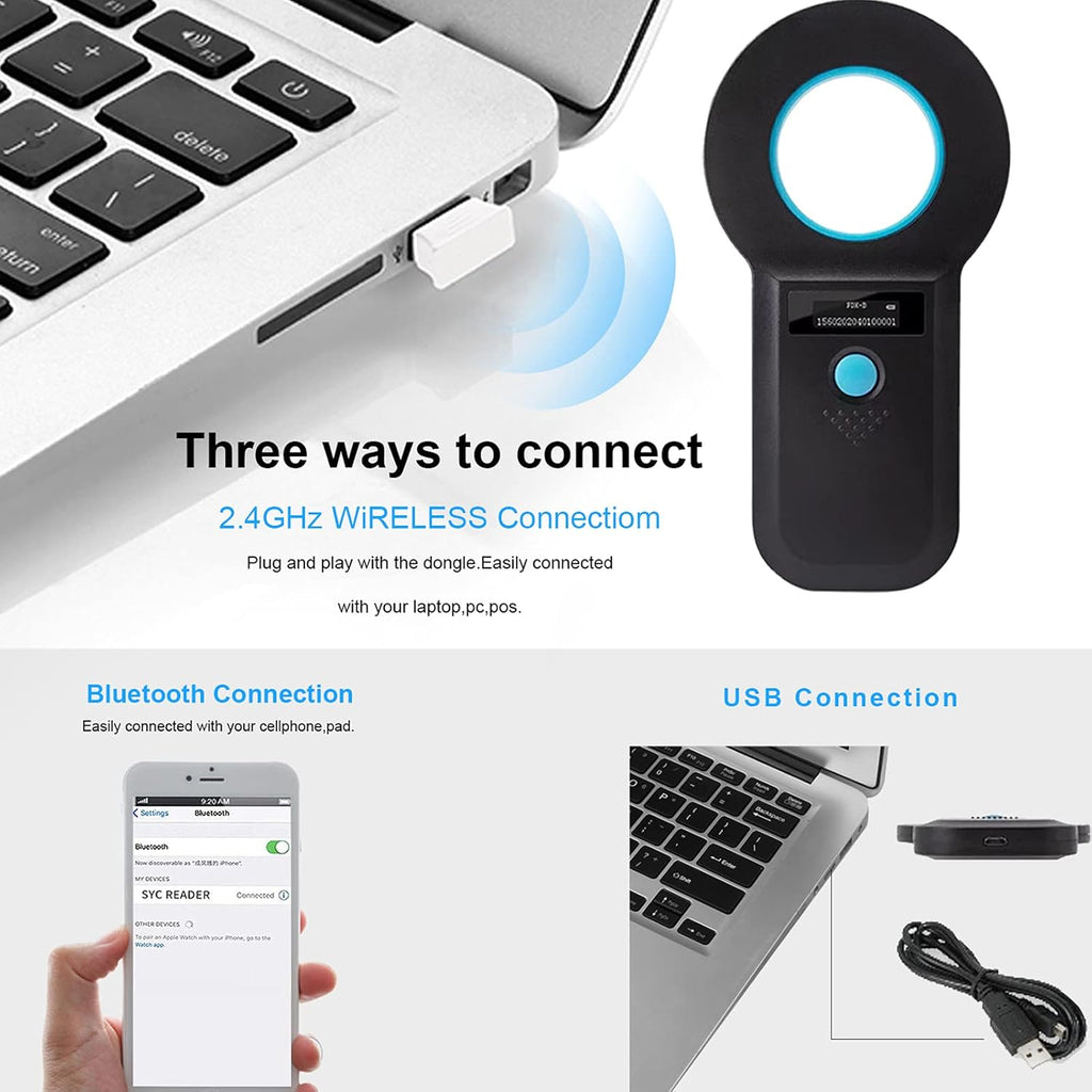Pet Microchip Scanner Animal Tag Reader M7814