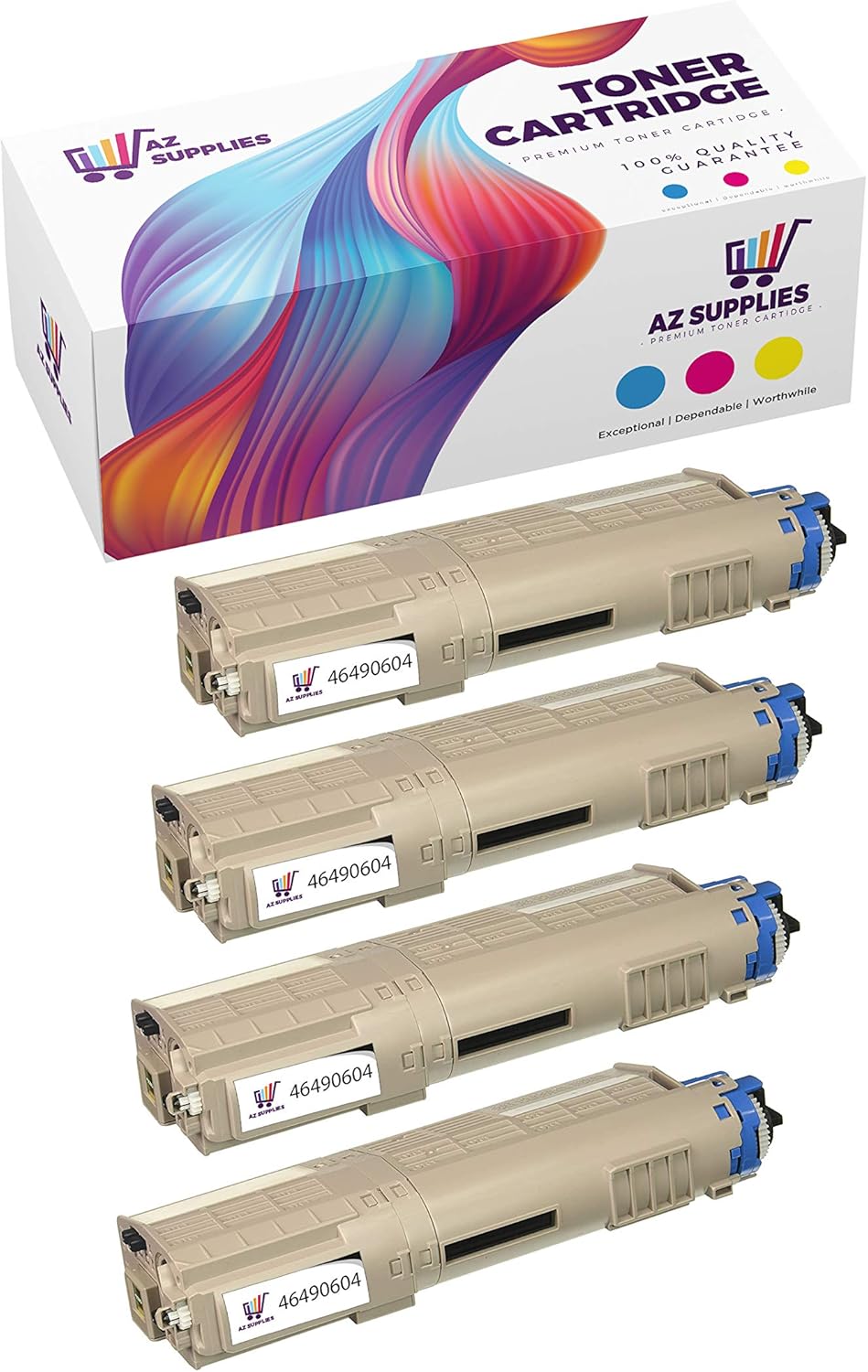 Black Toner Cartridge 4 Packs N30913