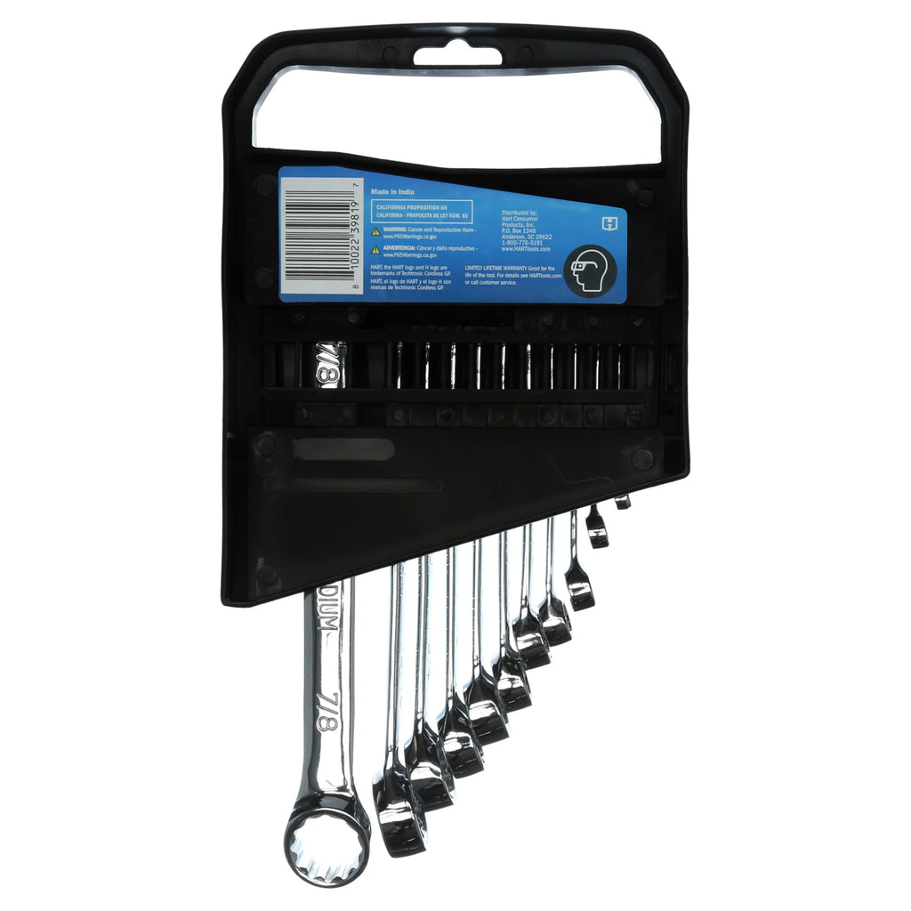 11-Piece Combination Wrench Set with Tool Pouch V402394