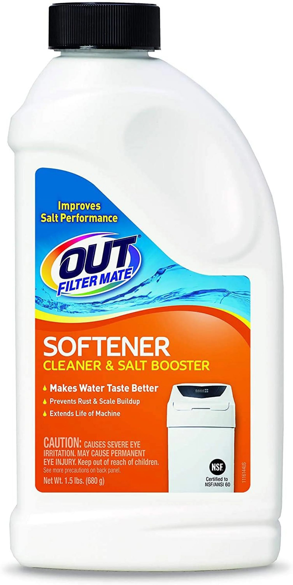 Water Softener Cleaner and Salt Booster Powder 24 oz 2-Pack J6704