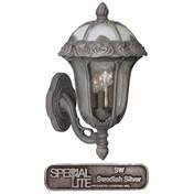 Large Bottom Mount Light with Seedy Glass Z756270