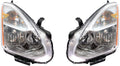Headlight Assembly for Nissan Rogue 2009-2010 Driver and Passenger Side J2785