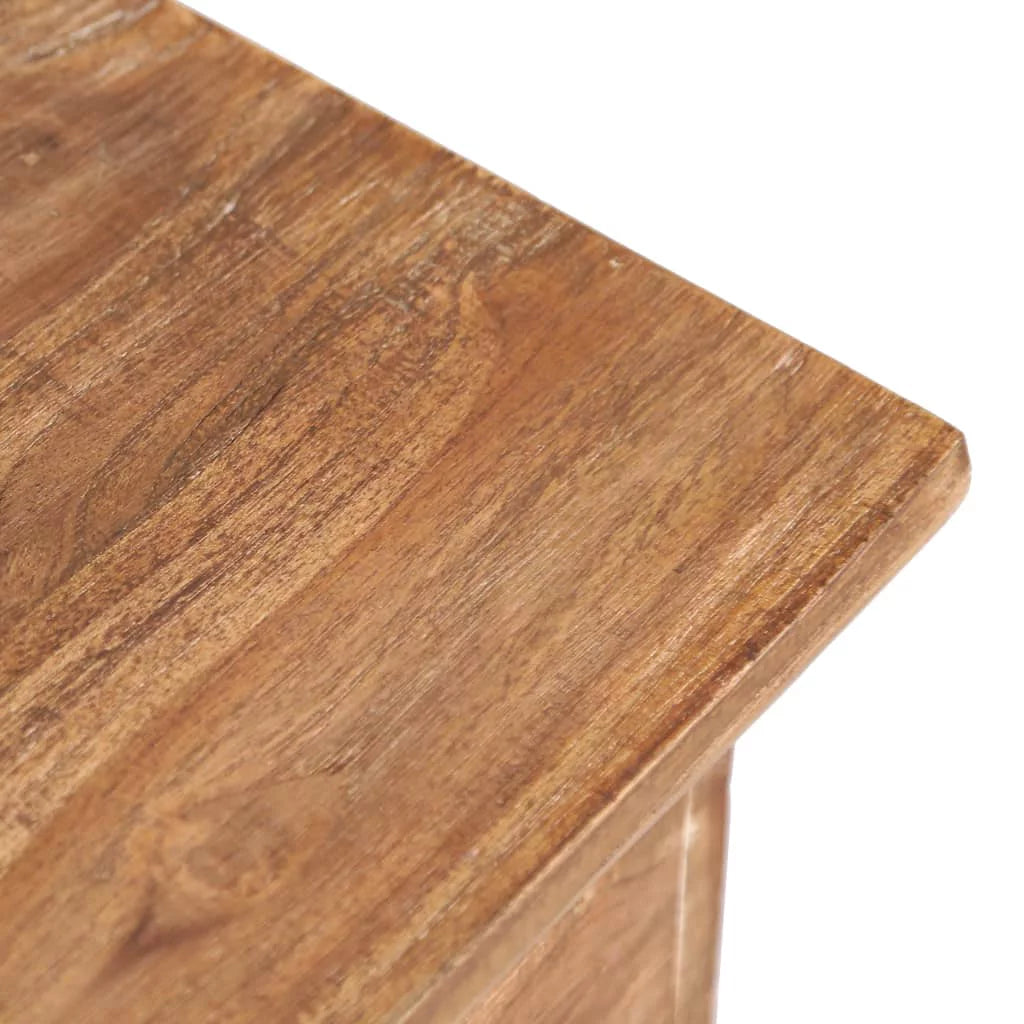 Solid Teak Bedside Cabinet X486