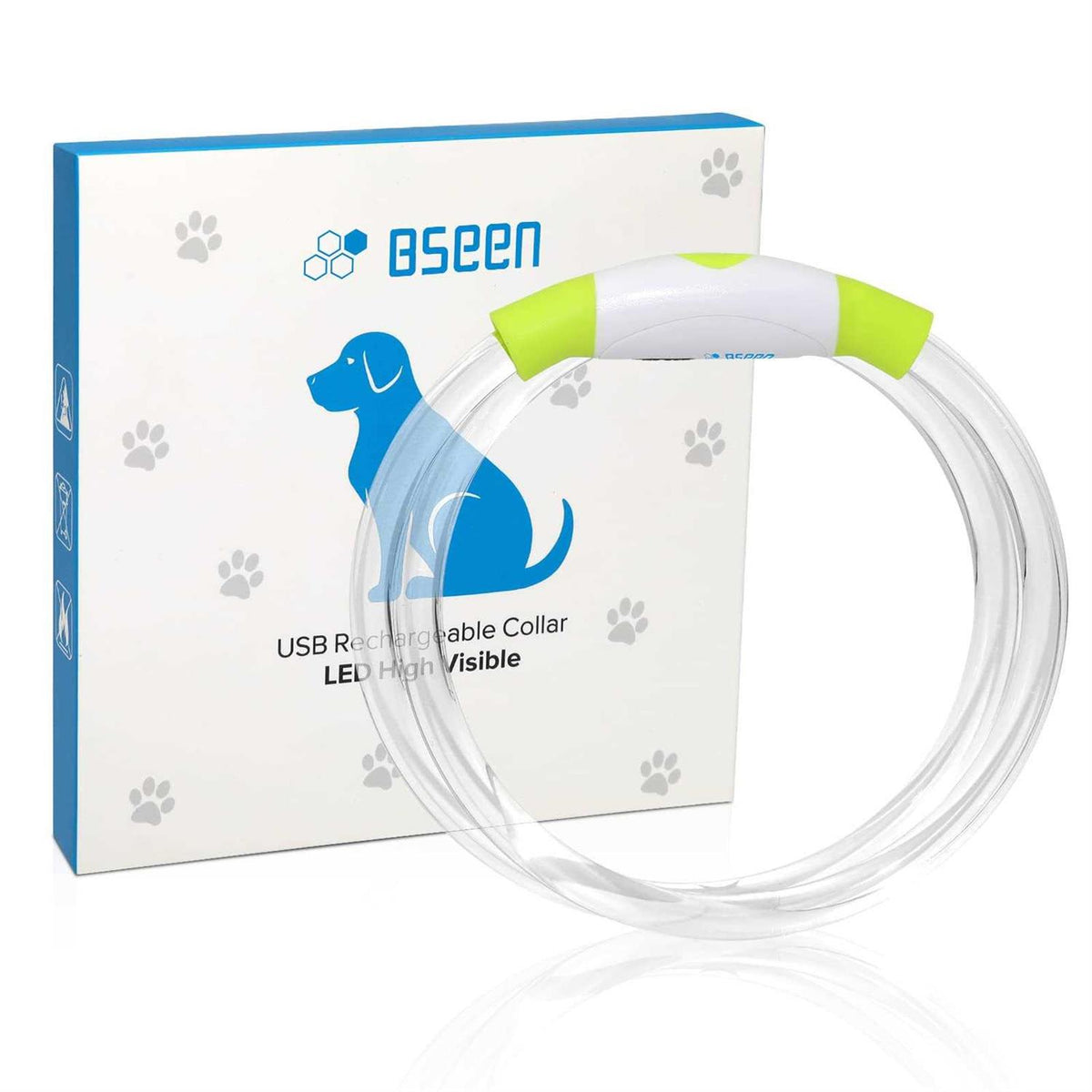 Light Rechargeable LED Dog Collar Q9816