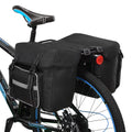 Polyester Bike Rear Seat Bag with Reflective Stripes Z11854