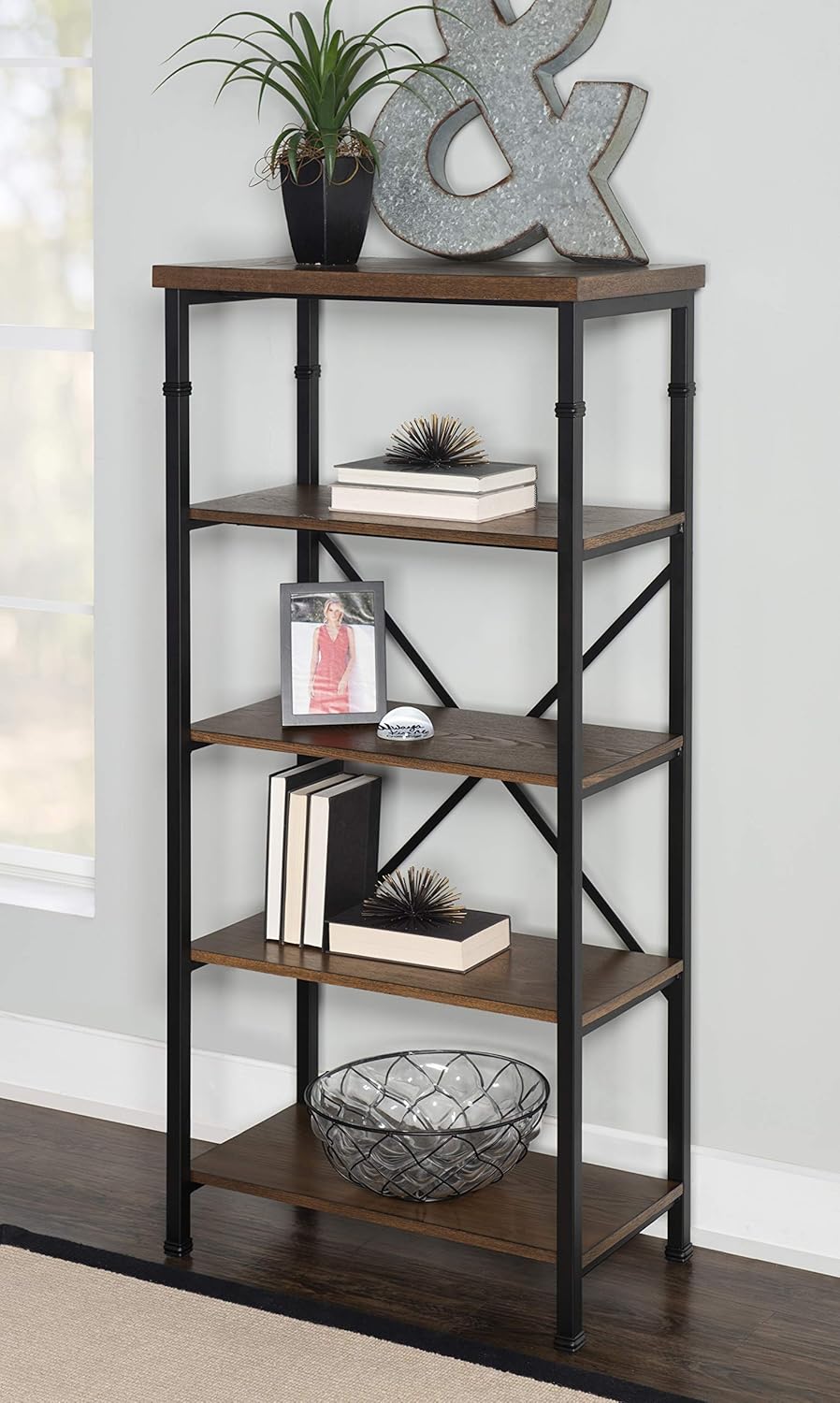 Black Bookcase L68285