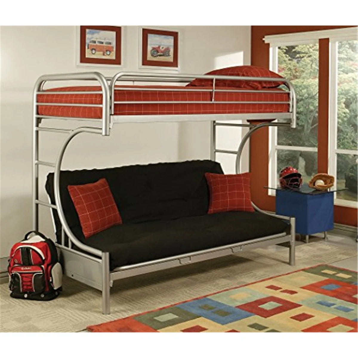 Twin XL over Queen Bunk Bed W753788