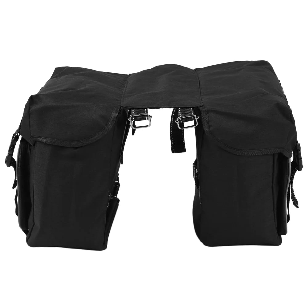 Polyester Bike Rear Seat Bag with Reflective Stripes Z11854
