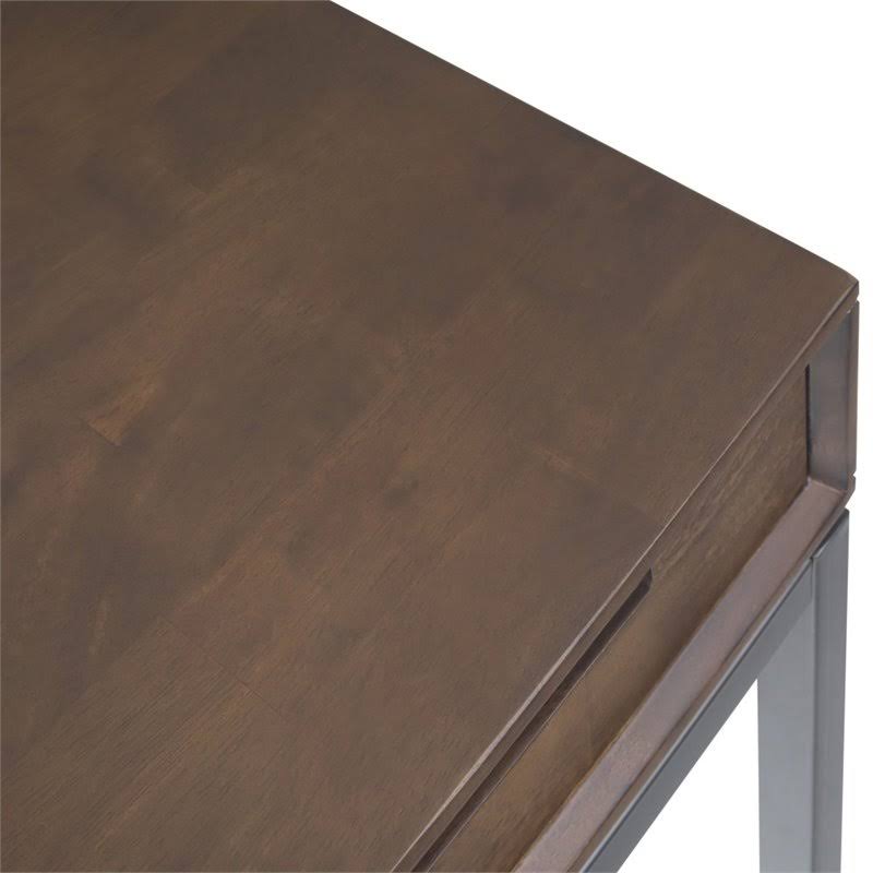 Solid Hardwood Desk in Walnut Brown H4873