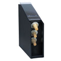 Black Polystyrene Ice Cream Cone Dispenser with Hinged Door Y724