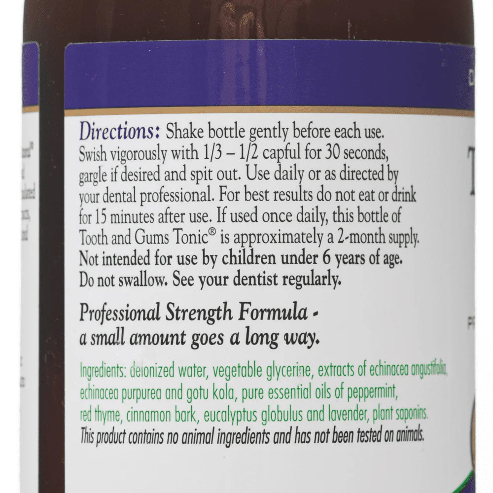 Tooth & Gums Tonic Mouthwash 18oz. V91461