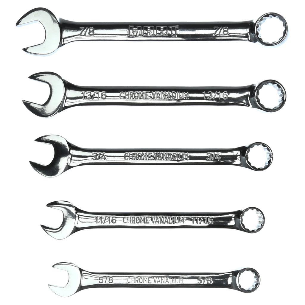 11-Piece Combination Wrench Set with Tool Pouch V402394