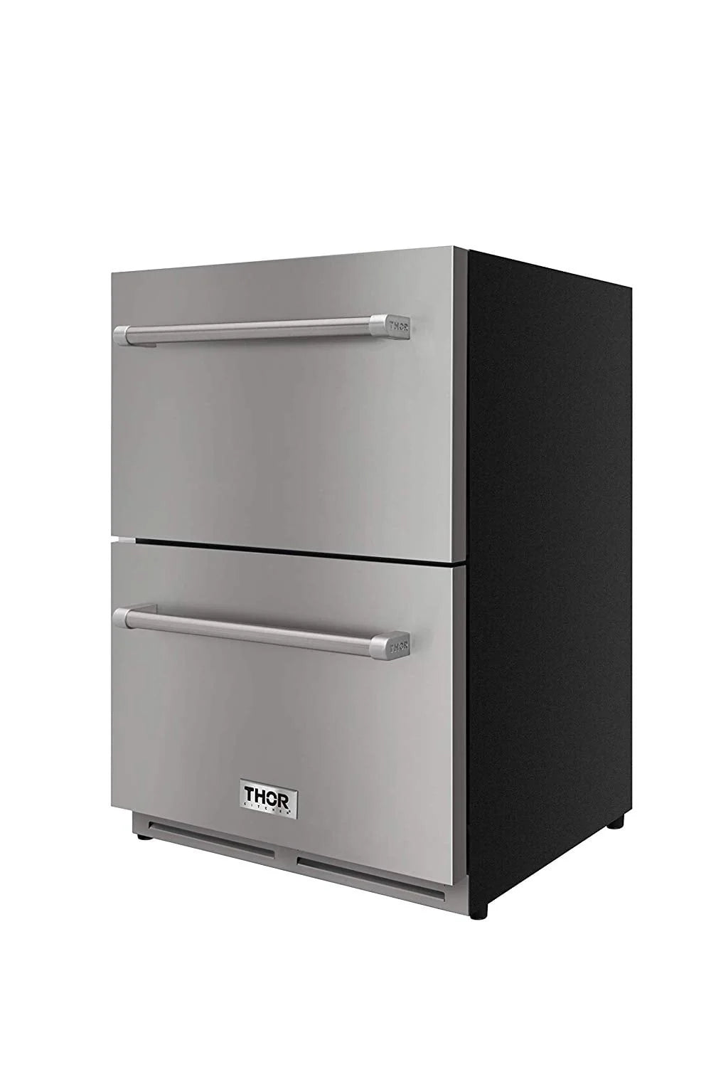 24 Double Drawer Under-Counter Refrigerator Stainless Steel 5.3 cu.ft M240296