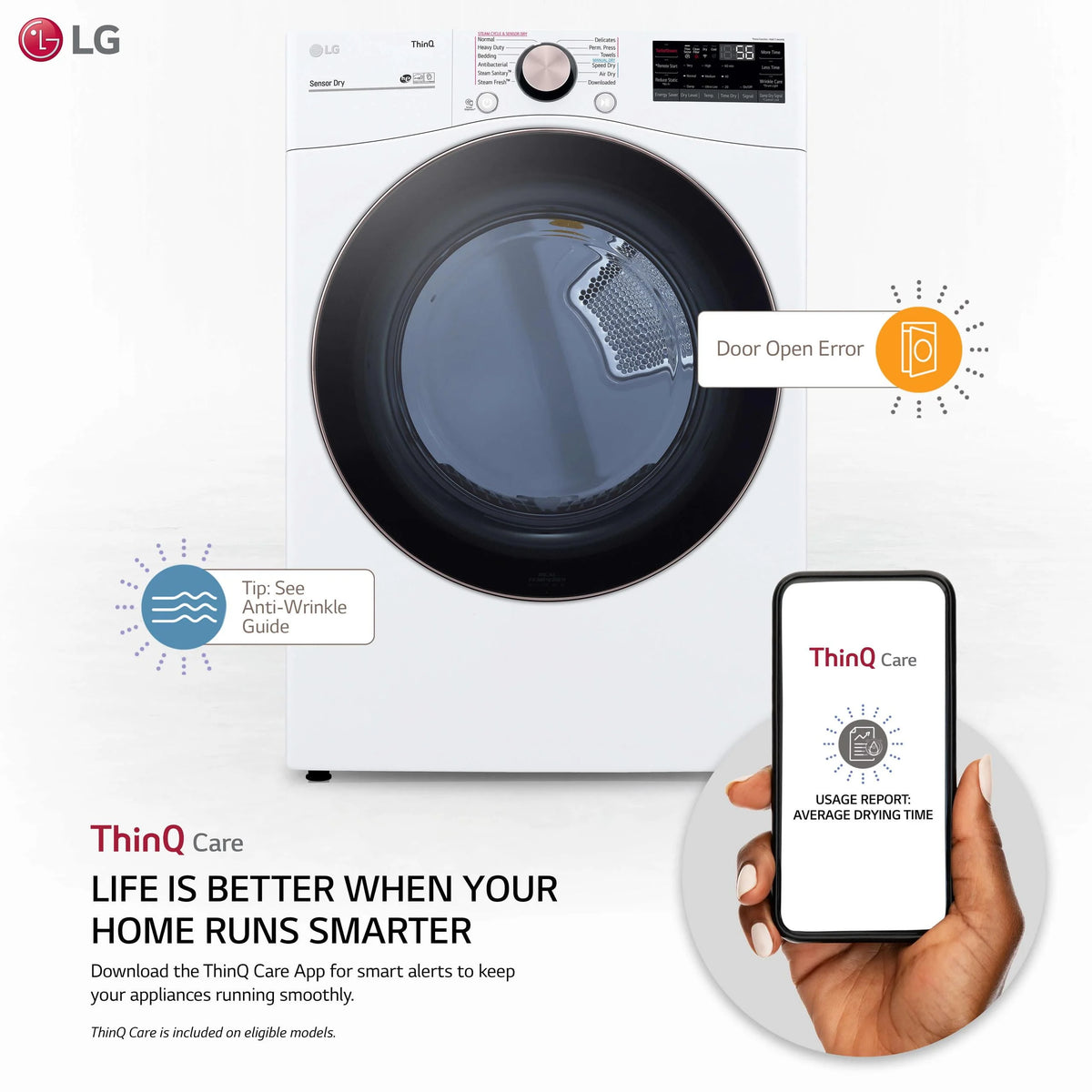 White 7.4 Cu. Ft. Dryer P816829