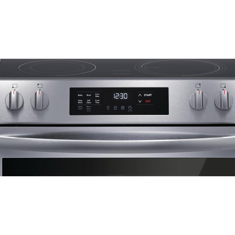 5-Element Slide-In Electric Range with Convection in Stainless Steel I15356