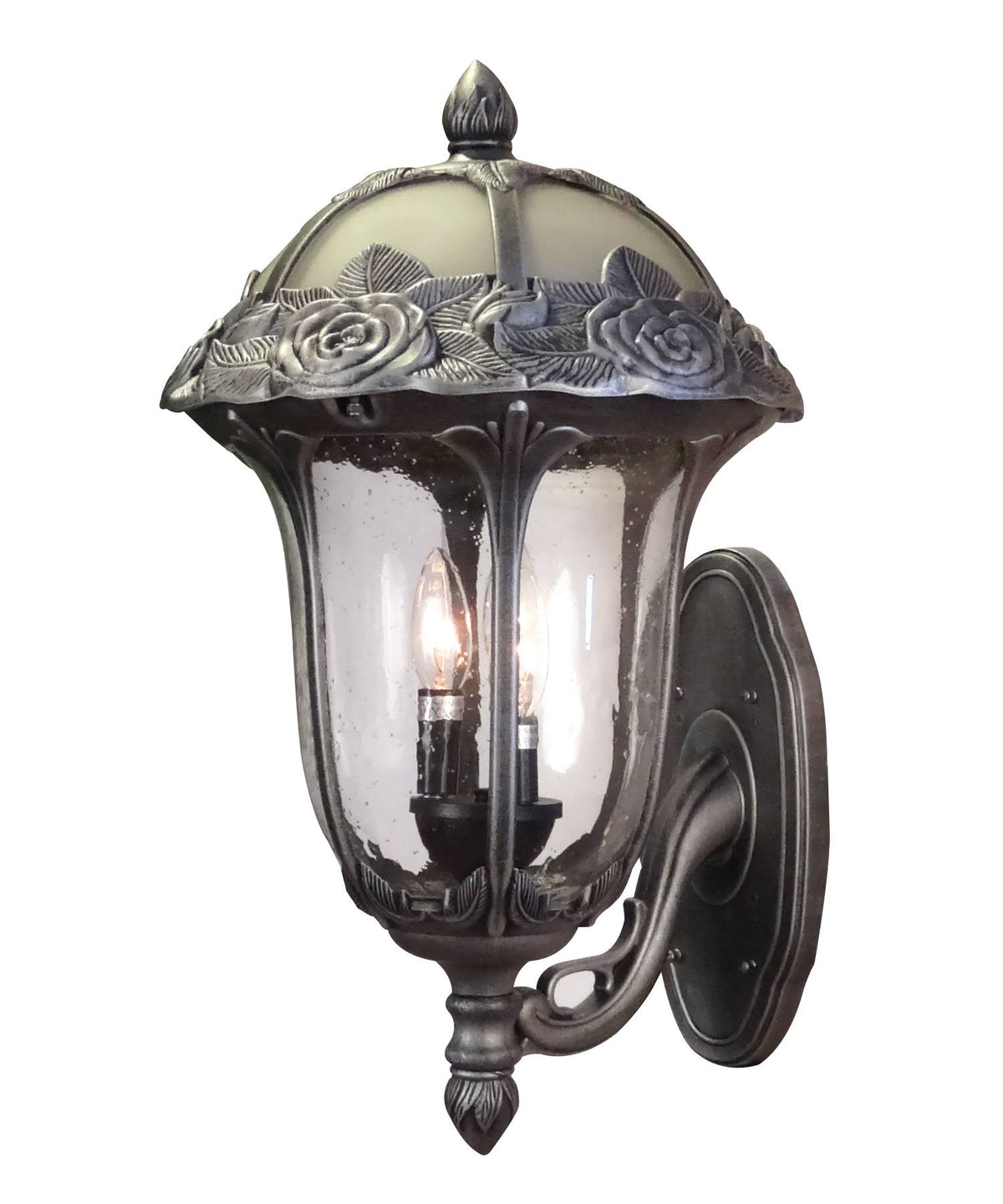 Large Bottom Mount Light with Seedy Glass Z756270