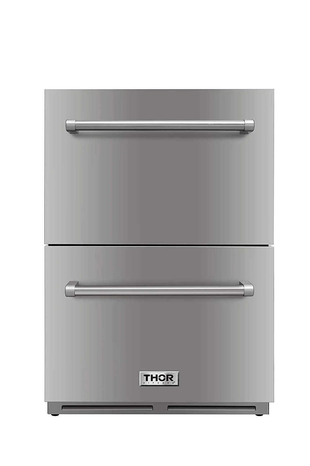 24 Double Drawer Under-Counter Refrigerator Stainless Steel 5.3 cu.ft M240296