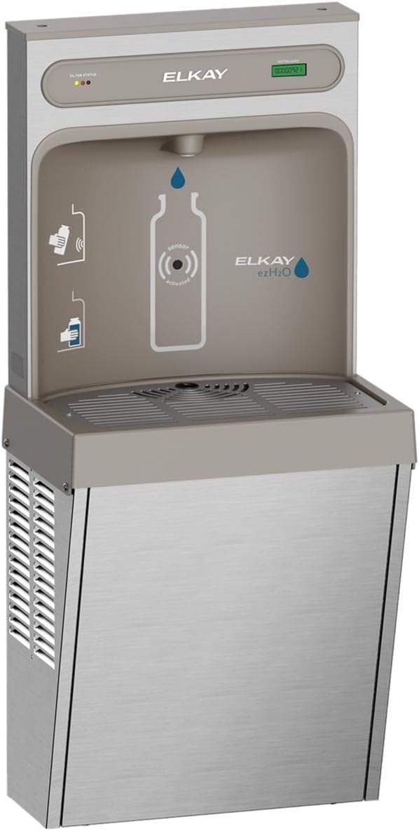 Stainless Steel Surface Mount Bottle Filling Station U71592