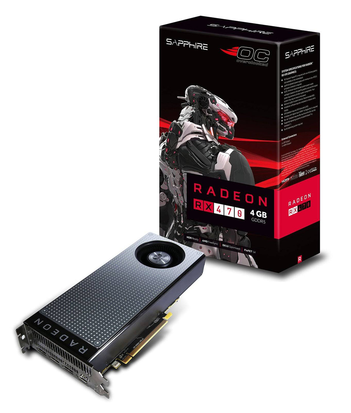 Radeon RX 470 4GB GDDR5 PCI-E HDMI B13599