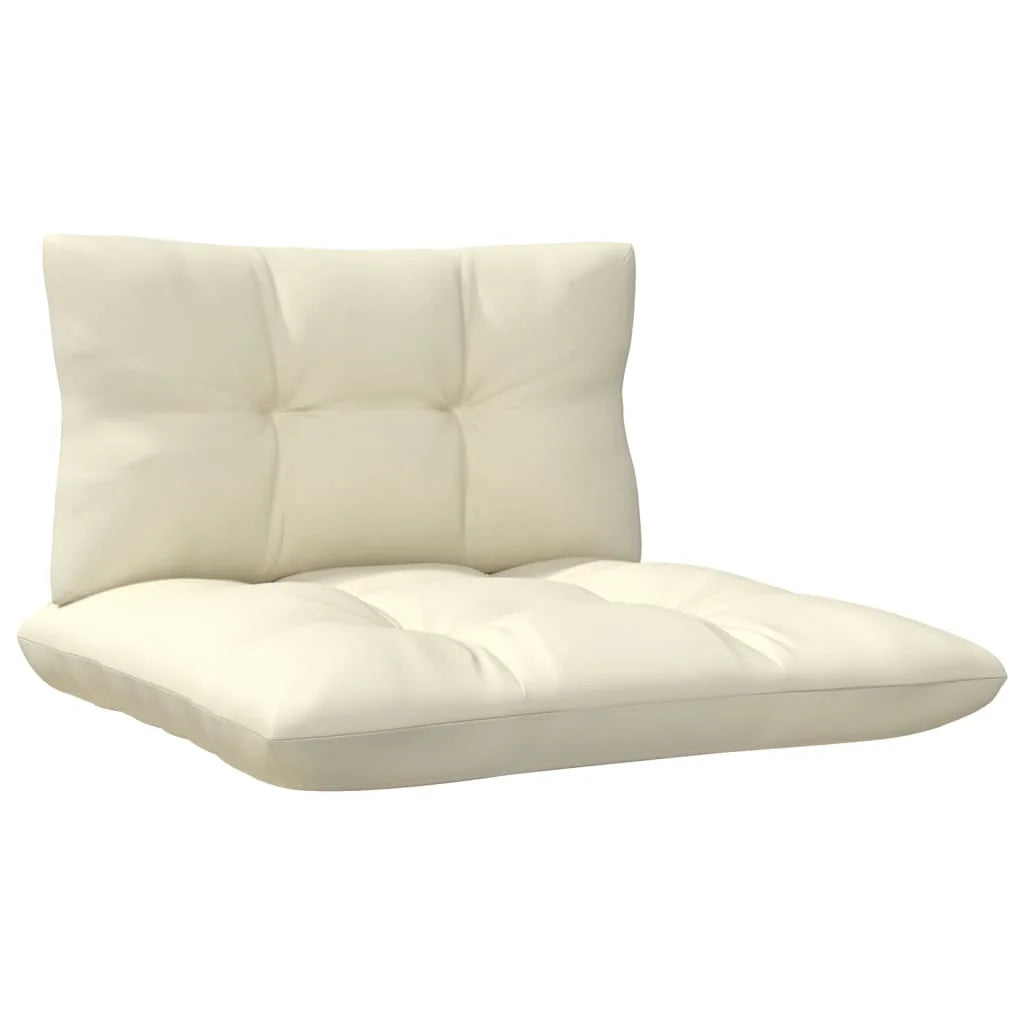 Cream Cushions Solid Pinewood Patio Sofa C728