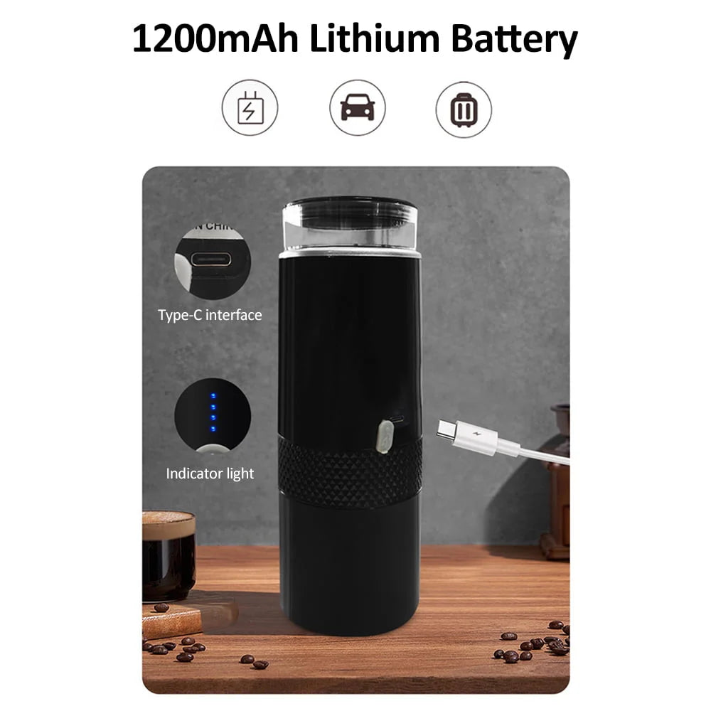 Wireless Portable Rechargeable Espresso Machine 170mL G4892