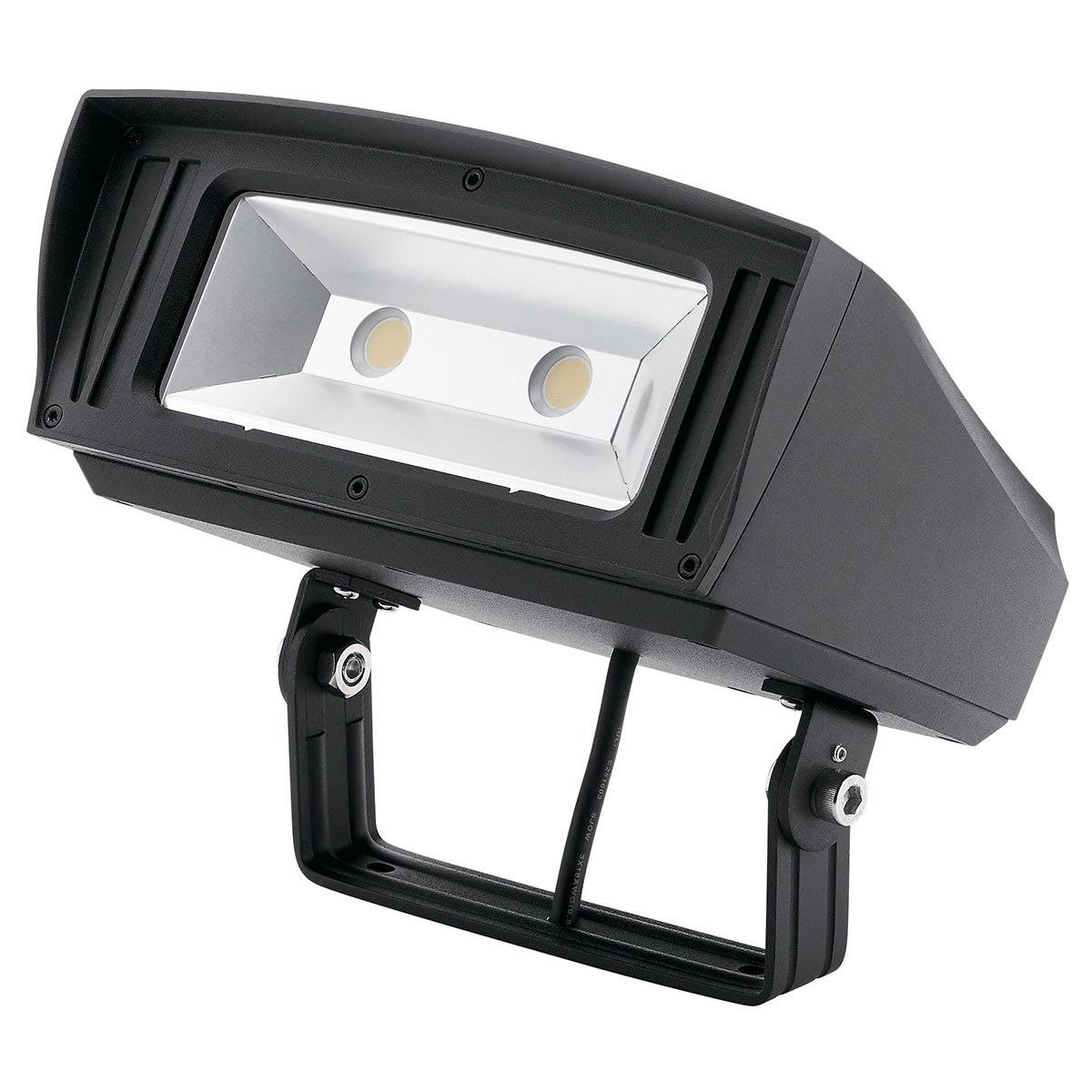 Textured Black LED Landscape Flood Light N70843