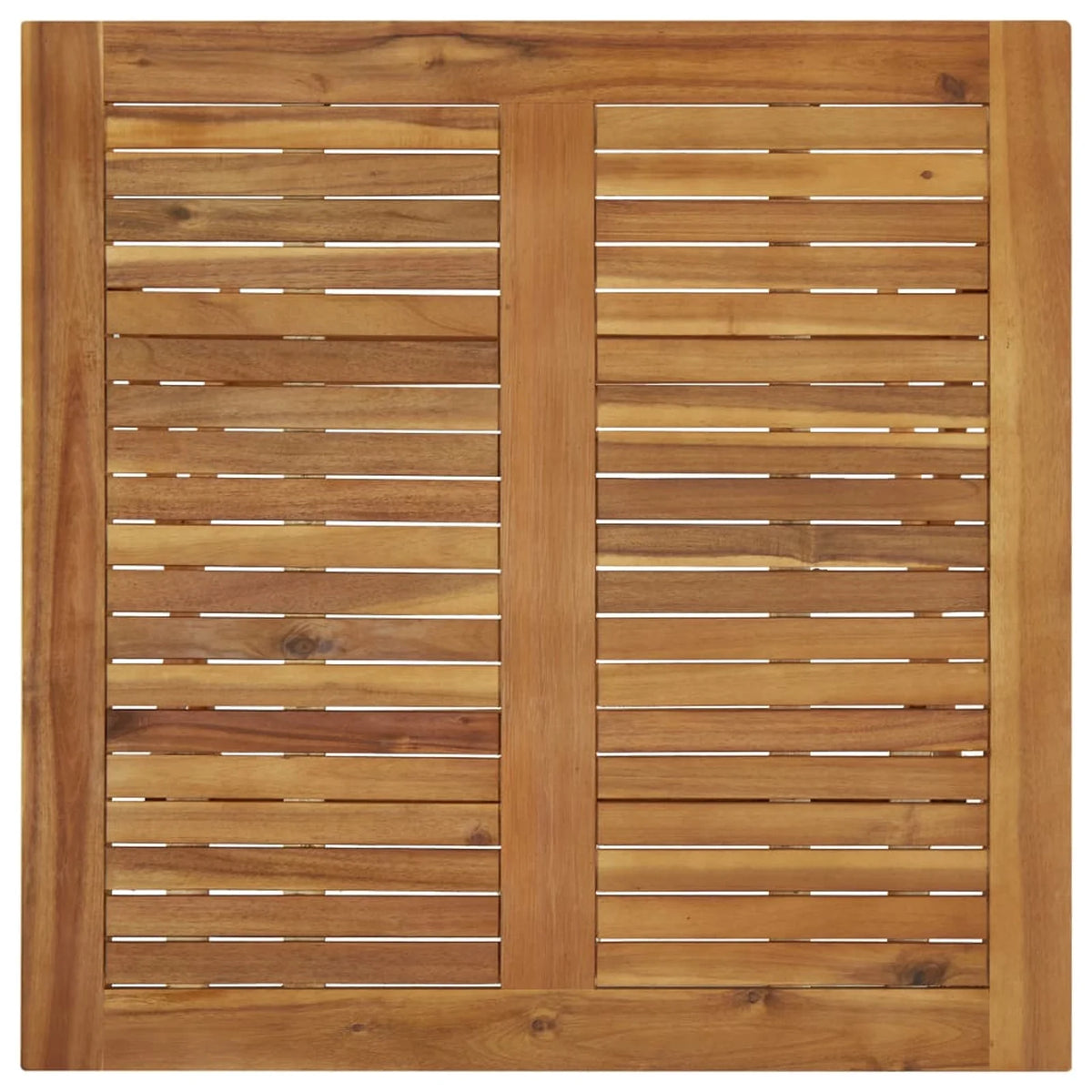 Folding Acacia Wood Square Dining Table Z597