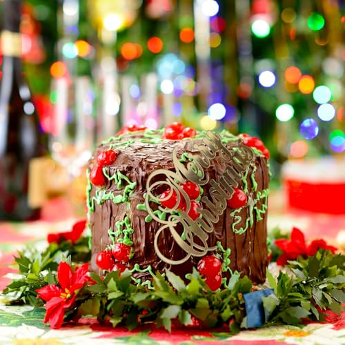 12 Pcs Christmas Cake Toppers D689181