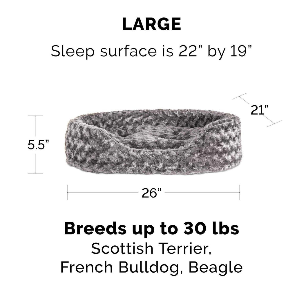 Oval Ultra Plush Pet Bed N271026