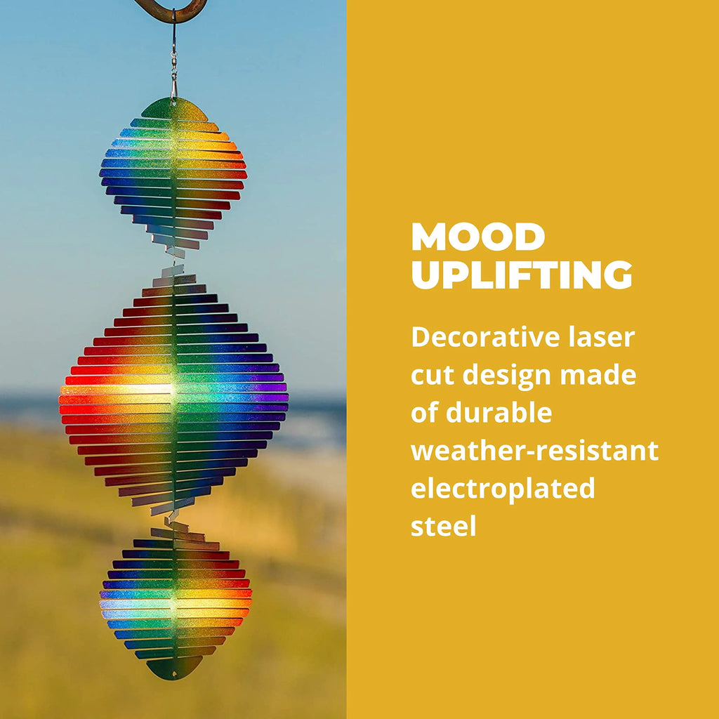 Metal Outdoor Garden Decor Wind Spinner U848