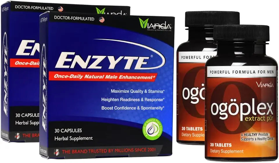 Natural Male Vitality and Prostate Urinary Health Support 2-Pack B44038