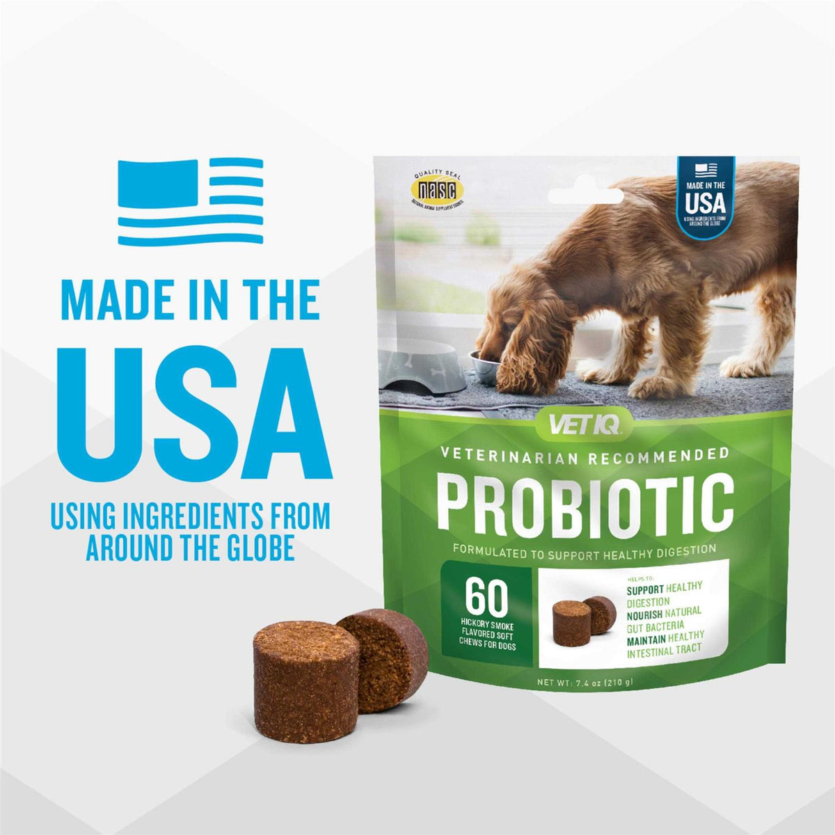 Probiotic Soft Chew Supplement for Dogs J5026