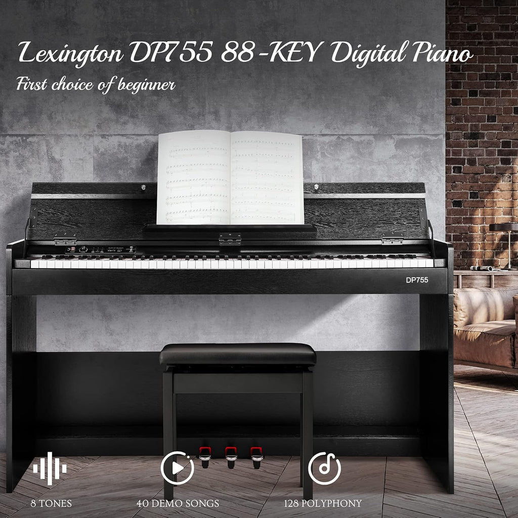 88 Keys Digital Piano Weighted Keys N3271
