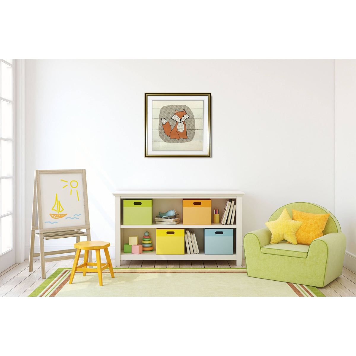Framed Giclee Print 38 x 38 C8170