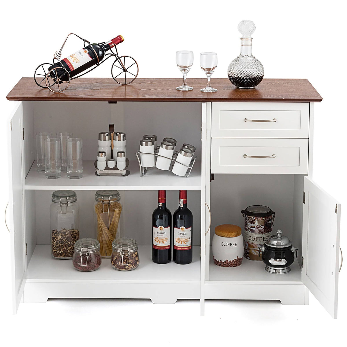 Multi Buffet Server Sideboard Storage Cabinet Console Table G3671