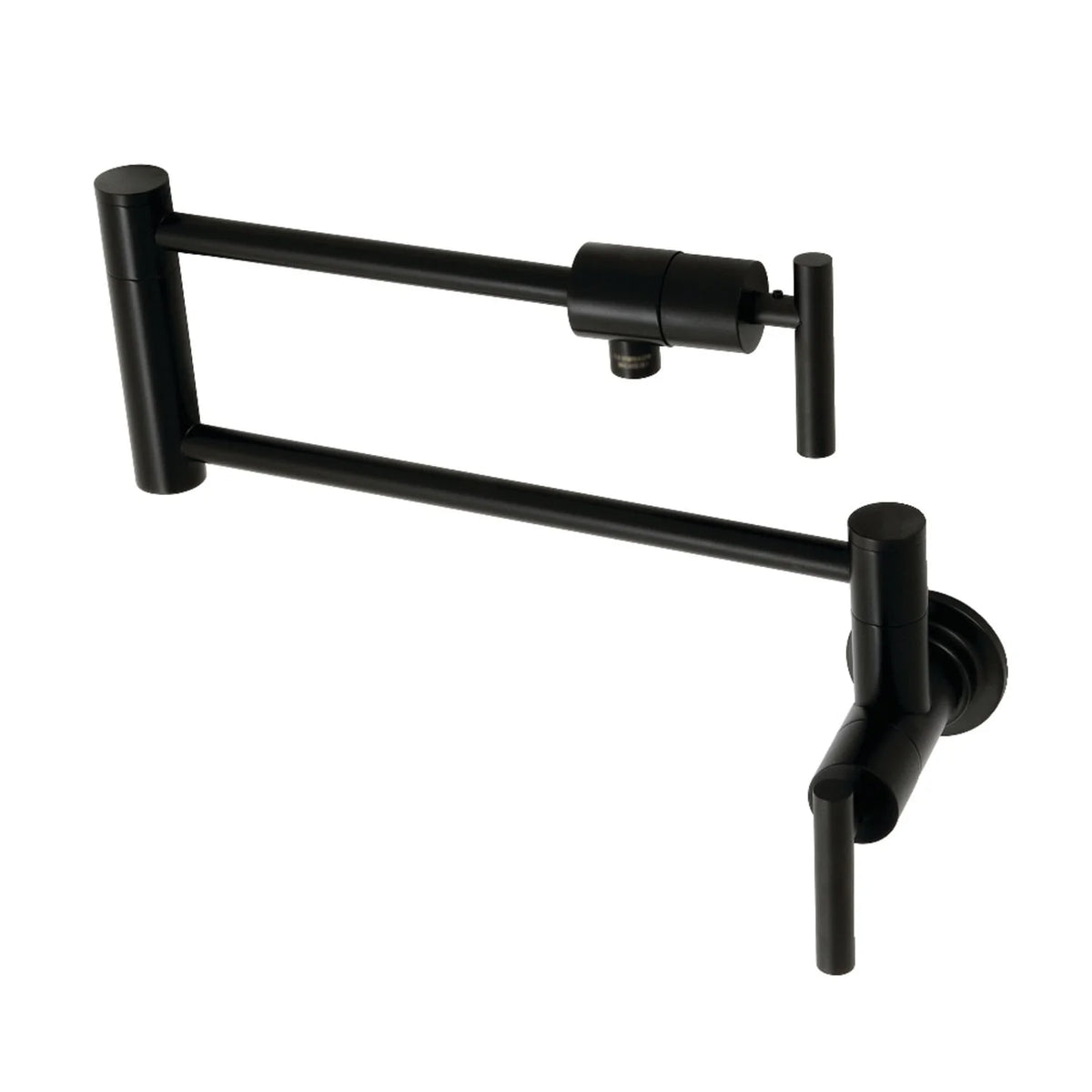 Wall Mounted Pot Filler Faucet Brushed Brass B615837