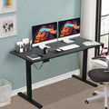 48"×24" Black Electric Height Adjustable Standing Desk S23866