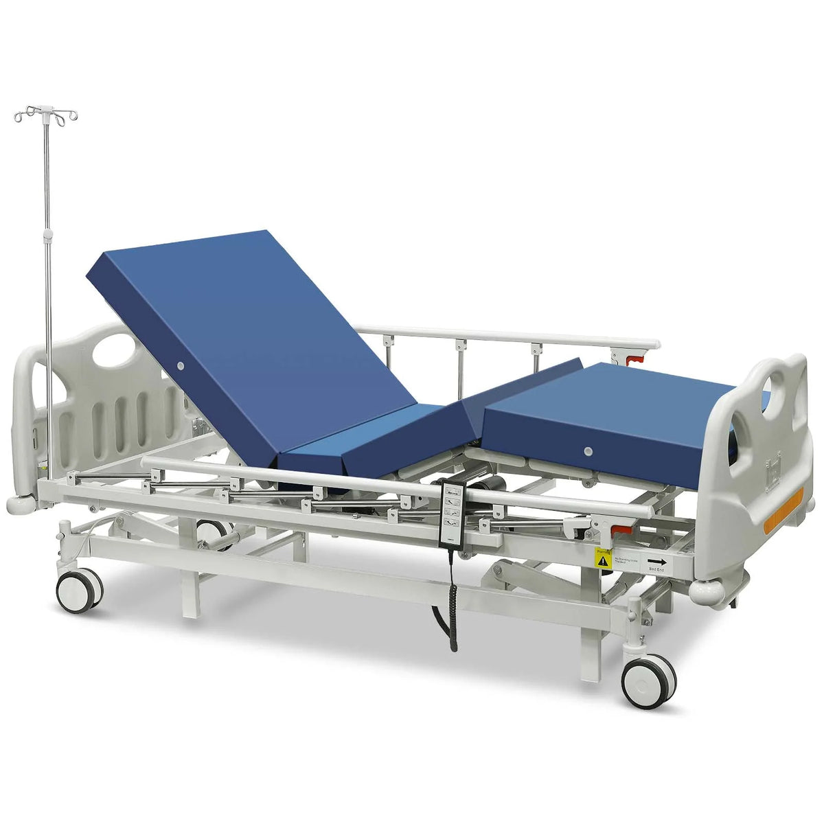 Full Electric Hospital Bed with 4 Function Mattress and Remote Control S64335