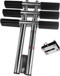 Dual Vertical Telescoping 3 Step Stainless Steel Boat Ladder A383854