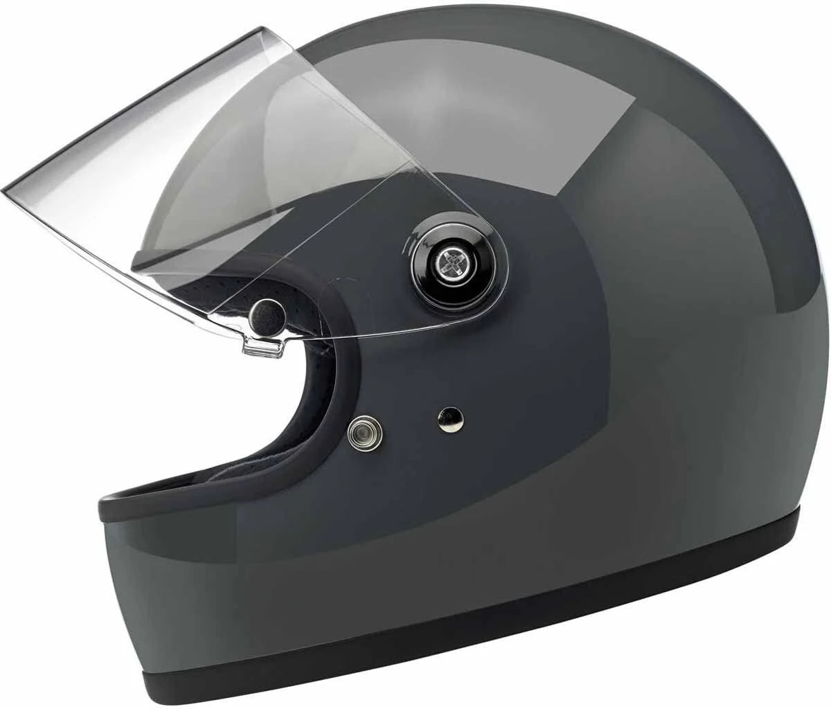 Flat Black Motorcycle Helmet B297259