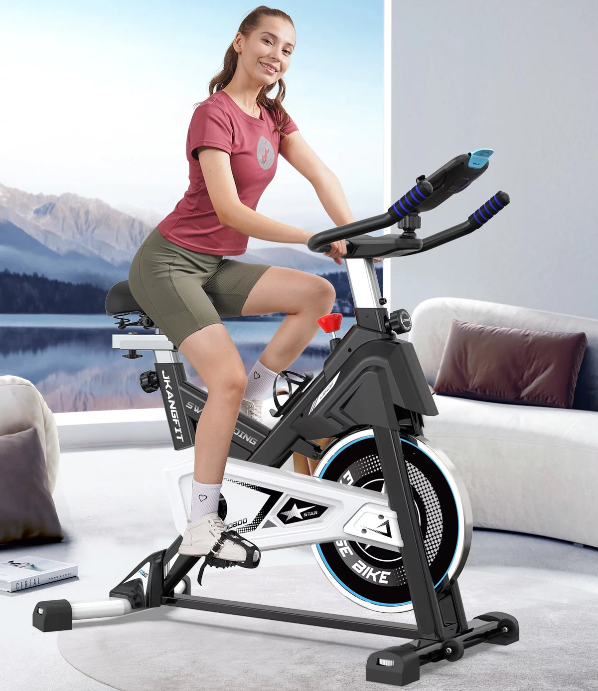Magnetic Exercise Bike 40lbs Flywheel U558008