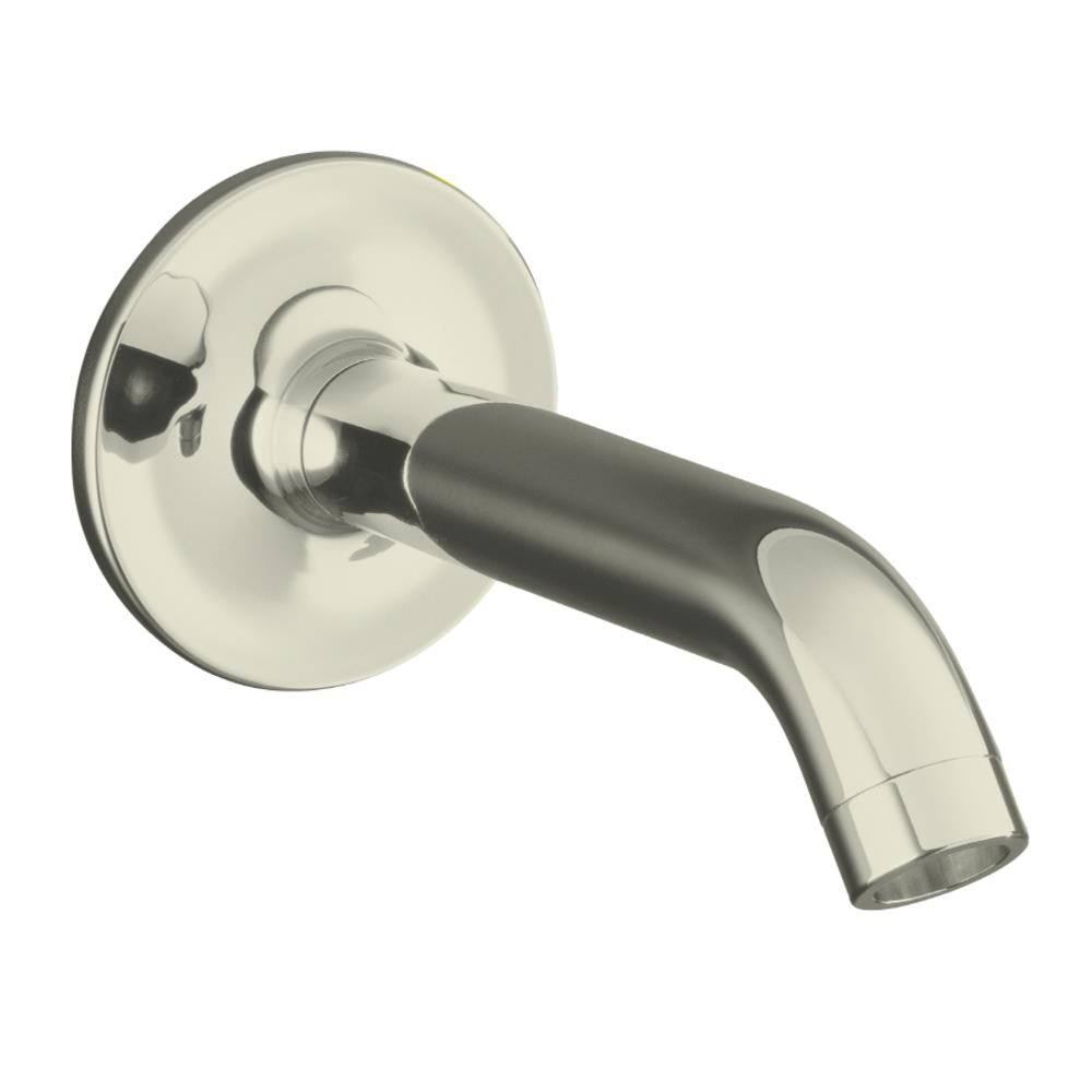 Vibrant Polished Nickel Wall-Mount Bath Spout R31006