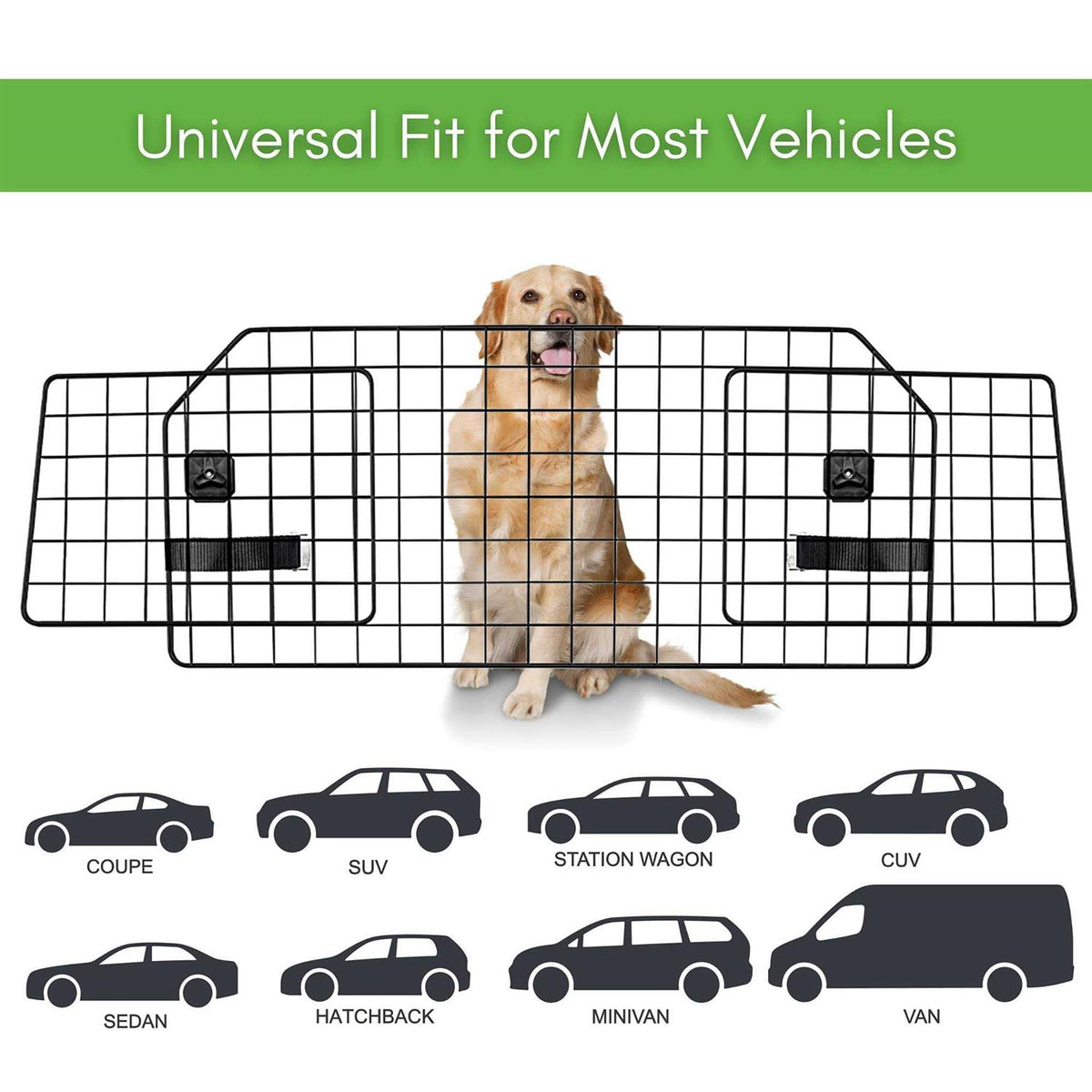 Adjustable Dog Car Barrier with Guard Mesh M787