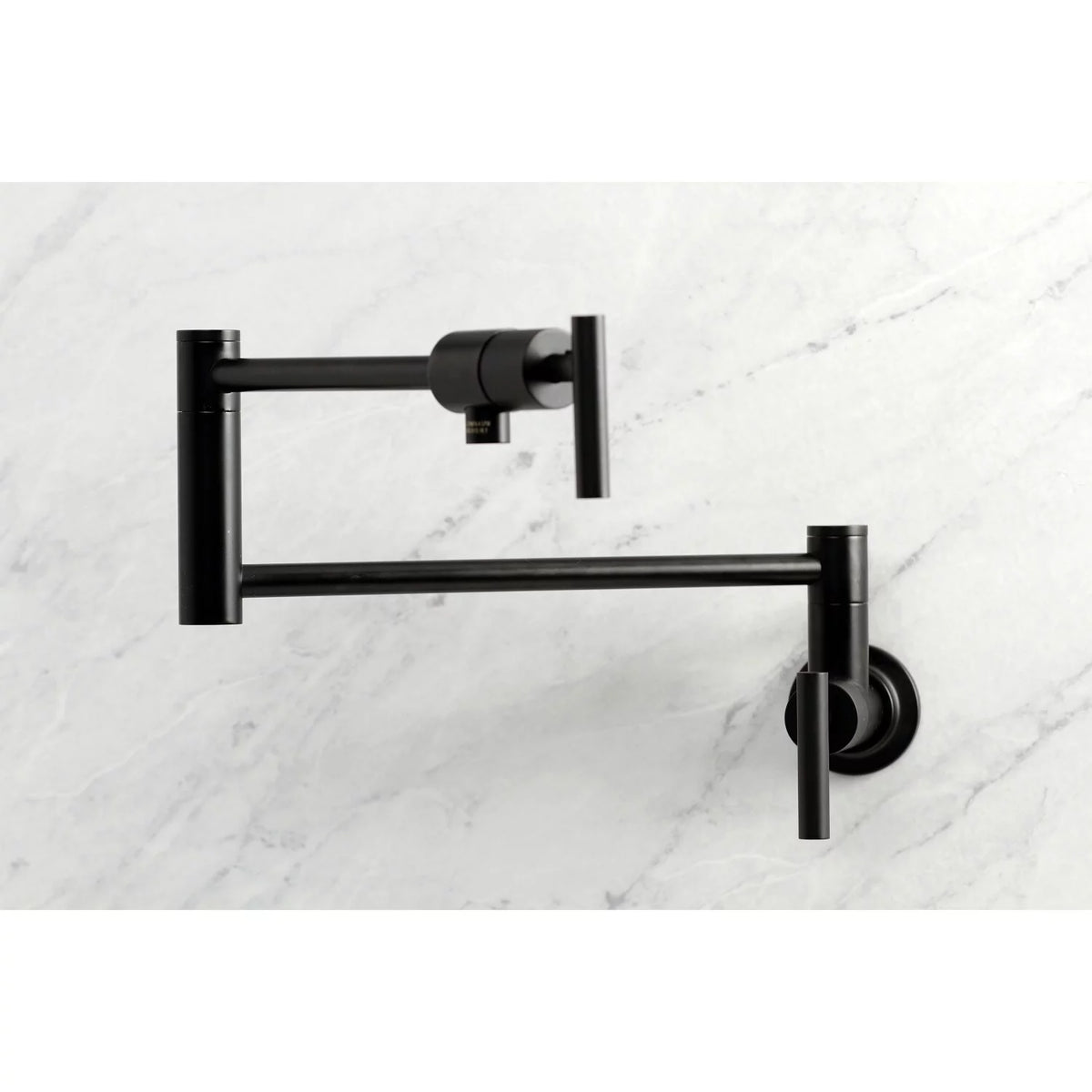Wall Mounted Pot Filler Faucet Brushed Brass B615837