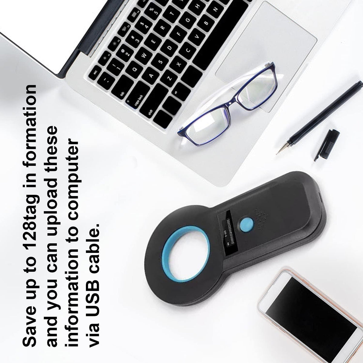 Pet Microchip Scanner Animal Tag Reader M7814