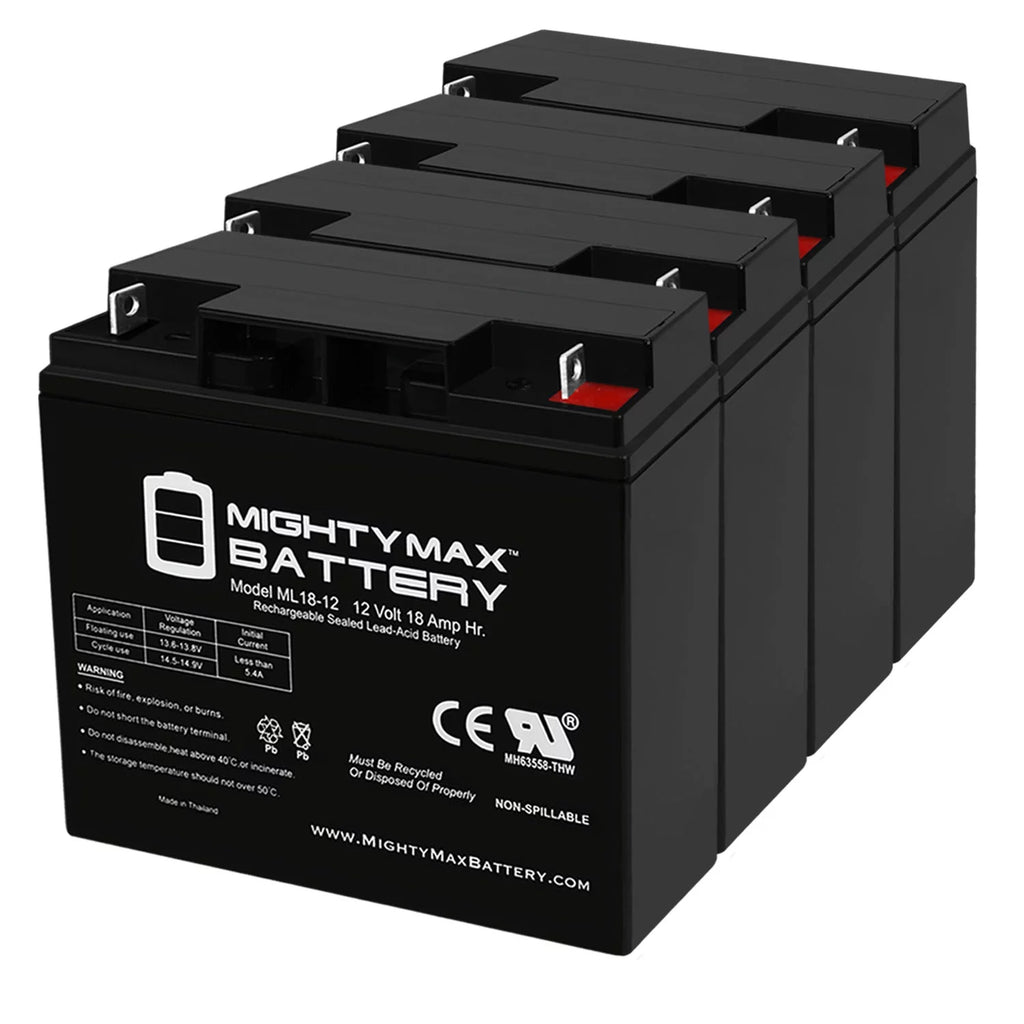 12V 18AH SLA AGM Rechargeable Battery L156944