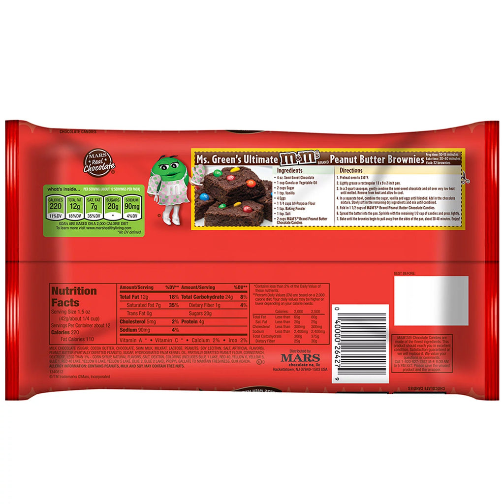 Peanut Butter Chocolate Candy Bag 18.4 oz I975